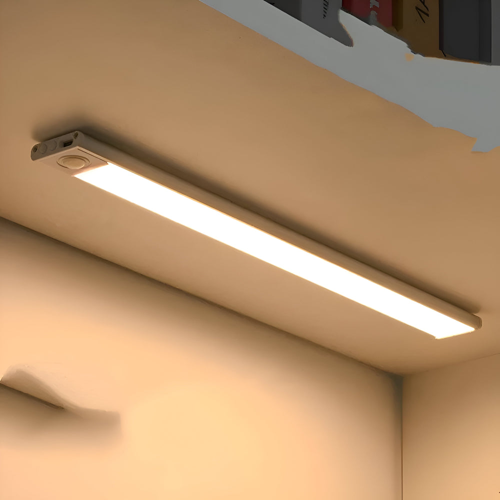Oplaadbare LED-lamp 30-40 cm met bewegingssensor en USB voor kast of nachtverlichting binnen en buiten | Sulvida