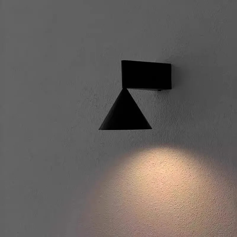Metalen Wandlamp LED Warm Wit Chroom Zwart Slaapkamer Woonkamer Studeerkamer Minimalistische Verlichting | Sulvida