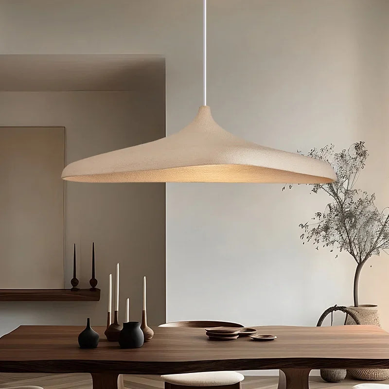 Sculpterende LED Hanglamp Natuurlijke Textuur Warm Licht Woonkamer Eetkamer Slaapkamer Hotel Interieur | Sulvida