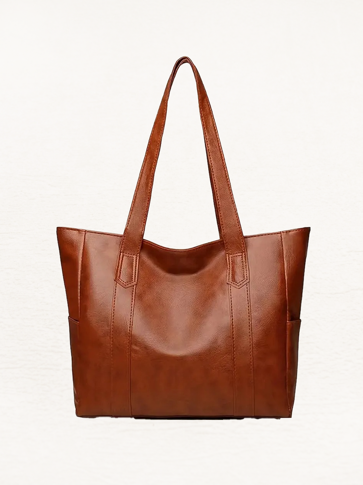 Retro Schoudertas voor Dames Trendy Vintage Stijl Bruin en Zwart Compacte Draagtas Casual Dagelijks Gebruik | Sulvida
