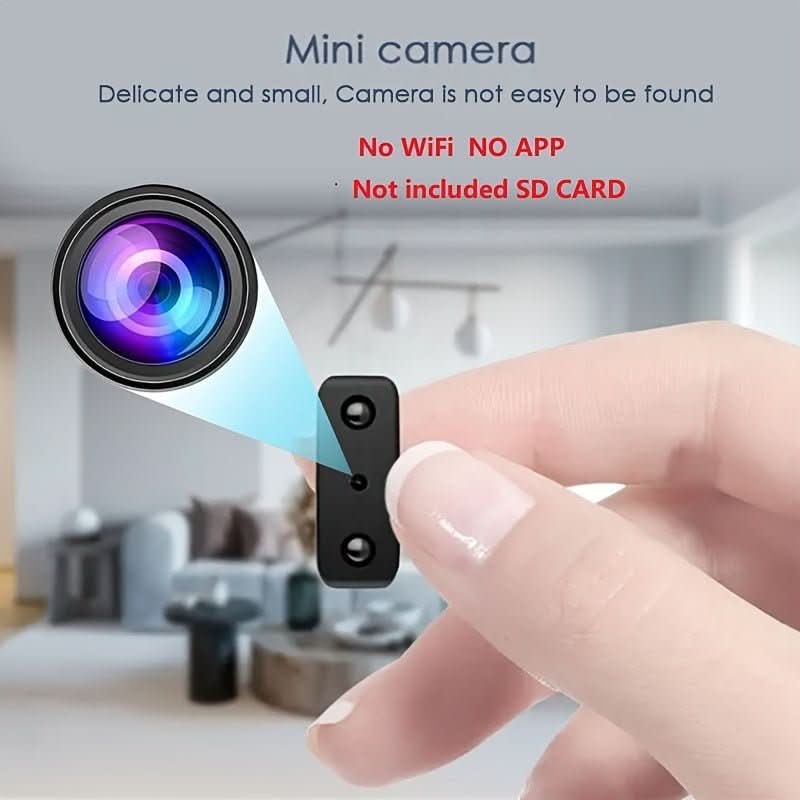 Caméra de sécurité avec vision nocturne Full HD, mini caméra de surveillance, détection de mouvement, sécurité intérieure, sans fil | Sulvida