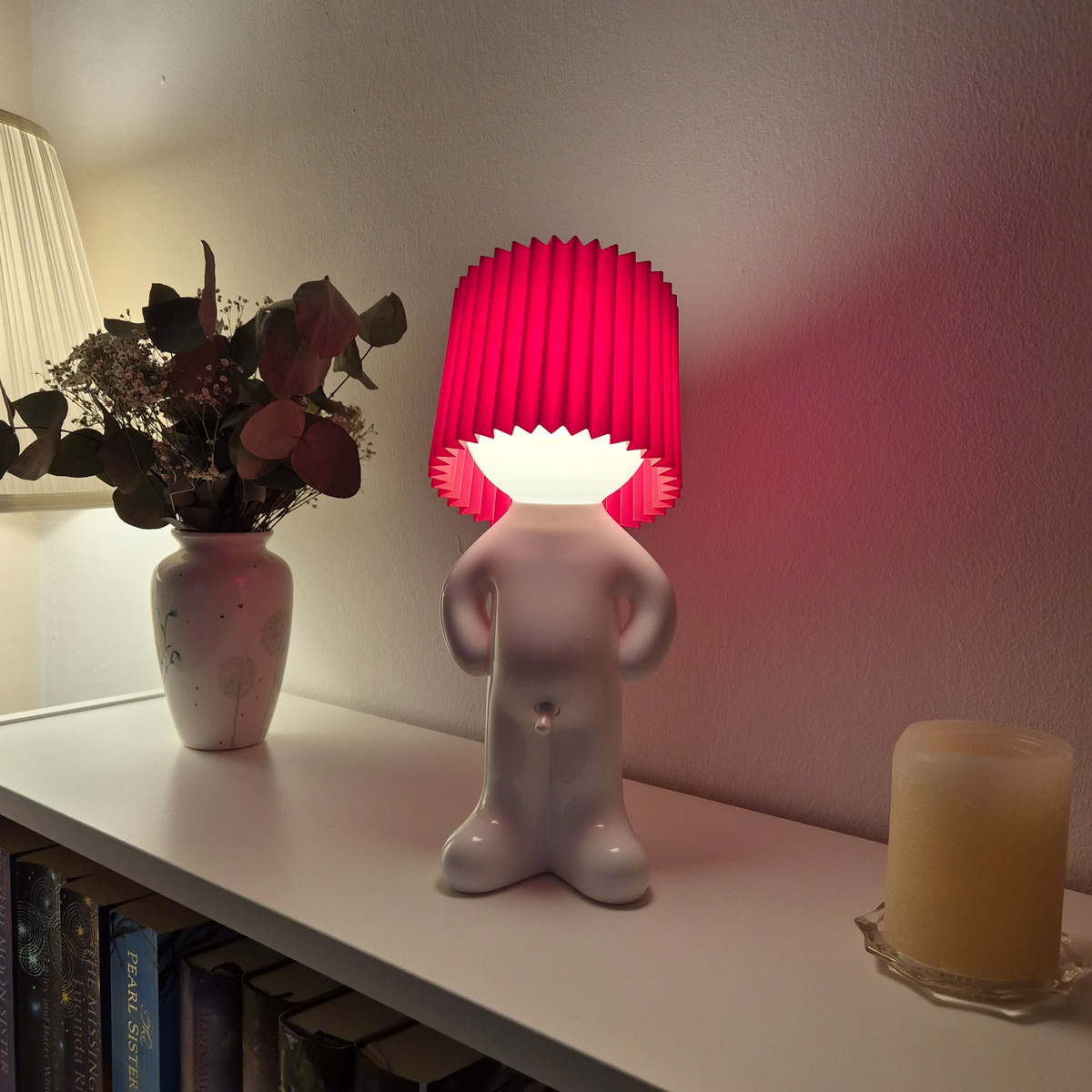 Draadloze LED-tafellamp met dimfunctie 29 cm 3000K warm wit USB-C oplaadbaar sfeerverlichting interieur | Sulvida