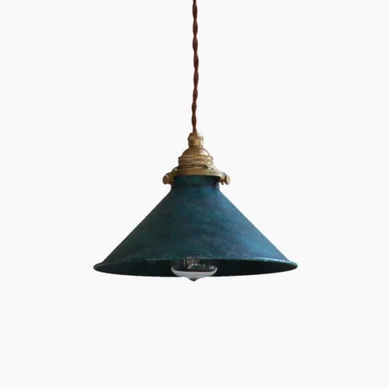 Retro Metalen Hanglamp Conusvorm Keuken Balkon Eetkamer Woonkamer Vintage Industrieel Sfeerlicht Design | Sulvida