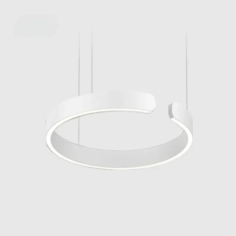 LED Ringlamp Hangverlichting Minimalistisch Metalen Design Modern voor Woonkamer Slaapkamer Eetkamer | Sulvida