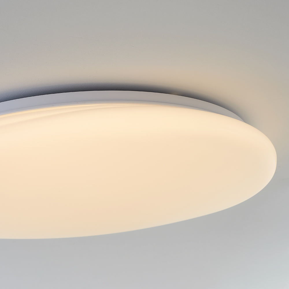 LED Plafondlamp Organische Vorm Metaal PE Dimbaar 3 Kleurtemperaturen Modern Design Woonkamer Slaapkamer Eetkamer | Sulvida