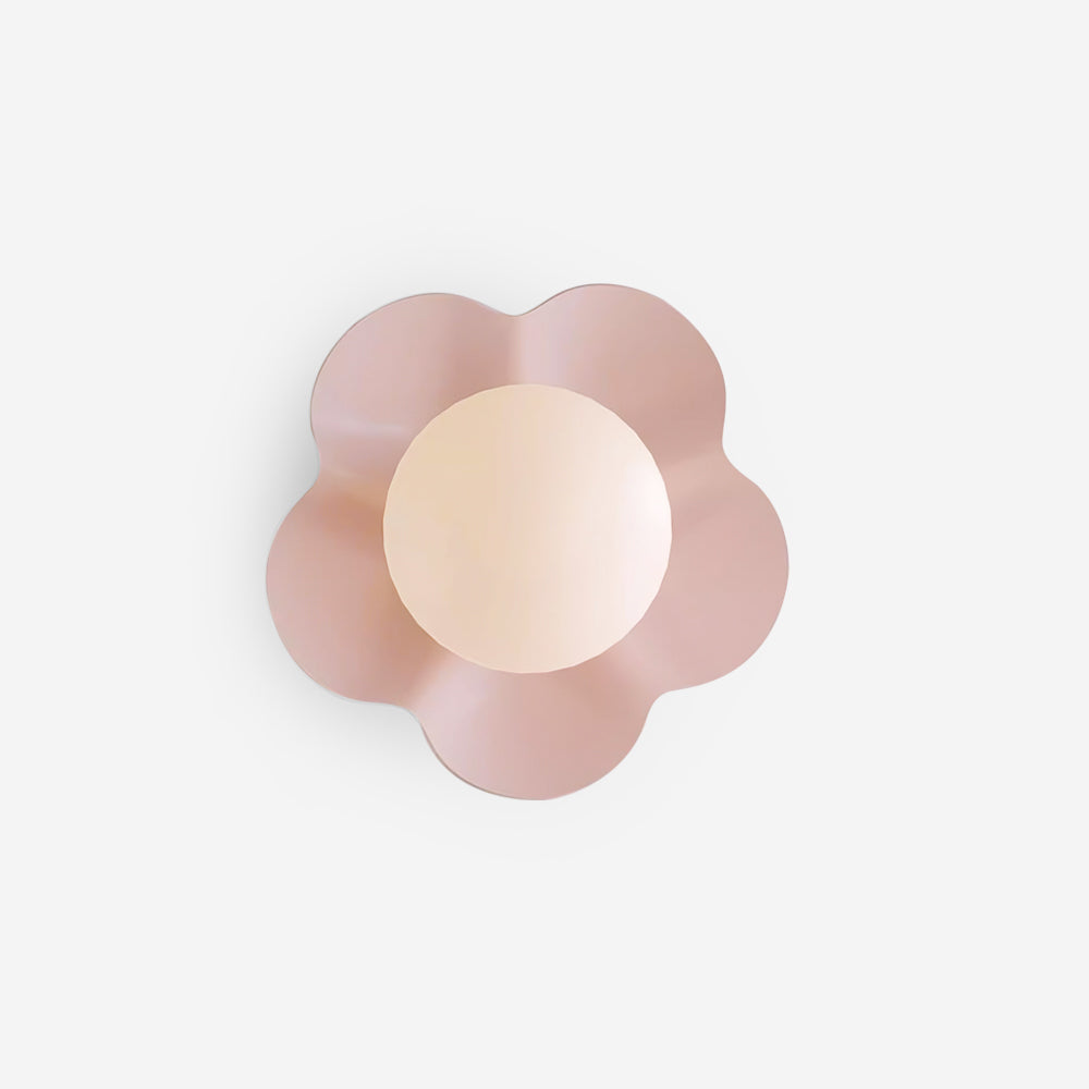 Bloembladwandlamp Glas & Hars G9 Fitting Dimbaar Wit Paars Geel Design Interieurverlichting Wanddecoratie Woonkamer | Sulvida