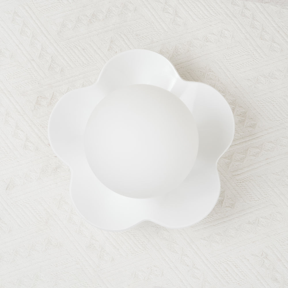 Bloembladwandlamp Glas & Hars G9 Fitting Dimbaar Wit Paars Geel Design Interieurverlichting Wanddecoratie Woonkamer | Sulvida