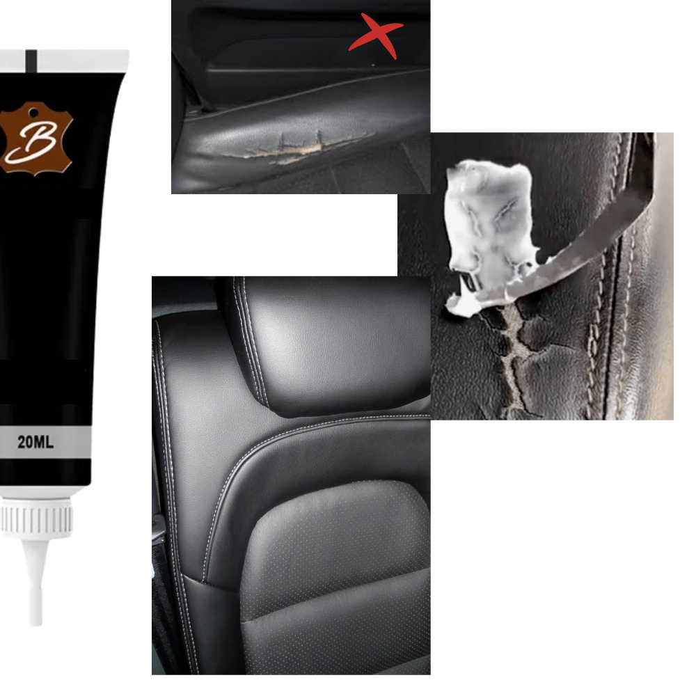 Leder Herstelpasta voor Meubels Bank Auto Tas Schoenen Crème Beige Bruin Zwart Grijs Koffie 20ml Kleurreparatie | Sulvida