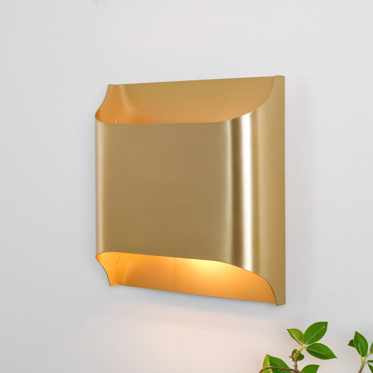 Wandlamp Messing met G9 Fitting Modern Design voor Woonkamer Slaapkamer Hal Binnenverlichting Stijlvol | Sulvida