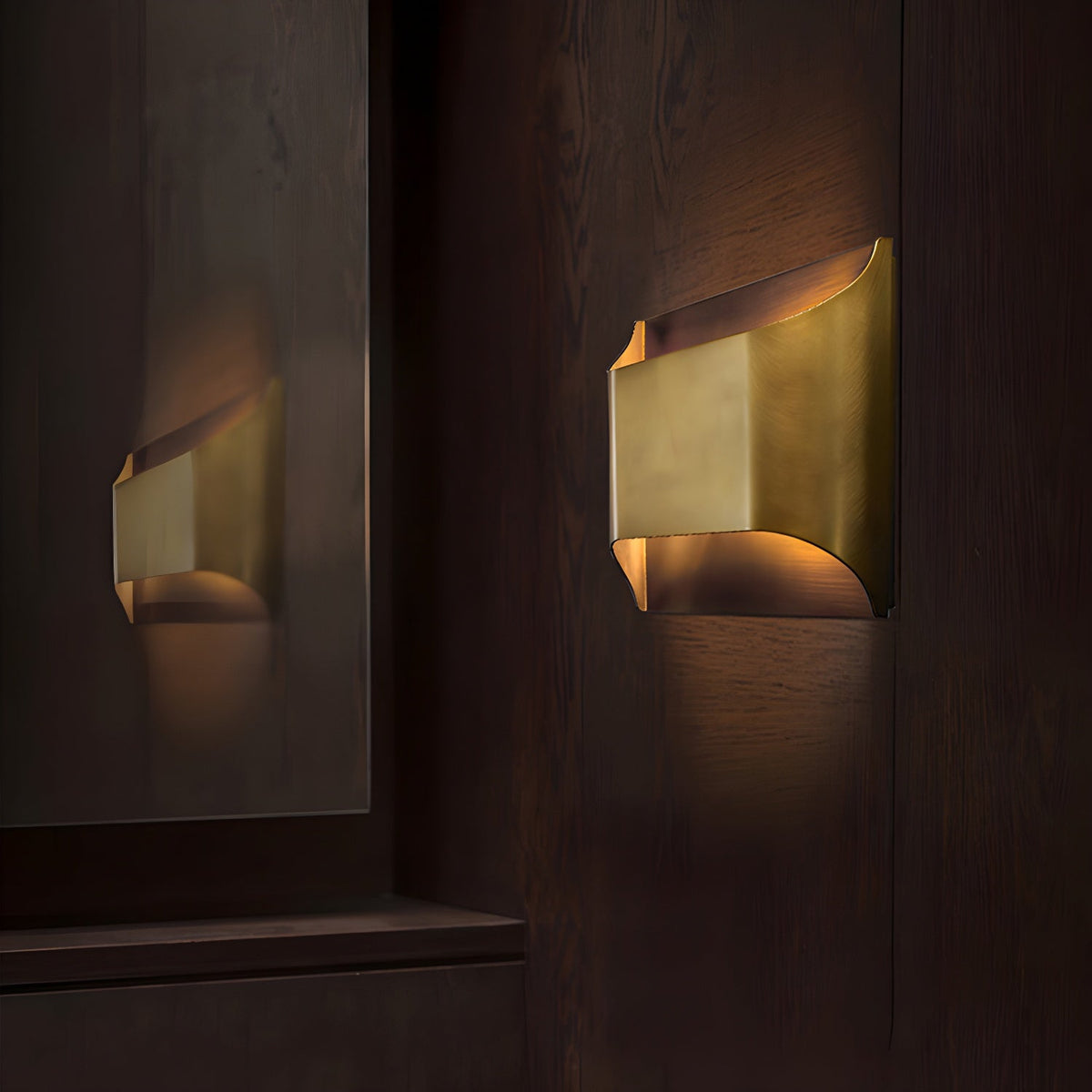 Wandlamp Messing met G9 Fitting Modern Design voor Woonkamer Slaapkamer Hal Binnenverlichting Stijlvol | Sulvida