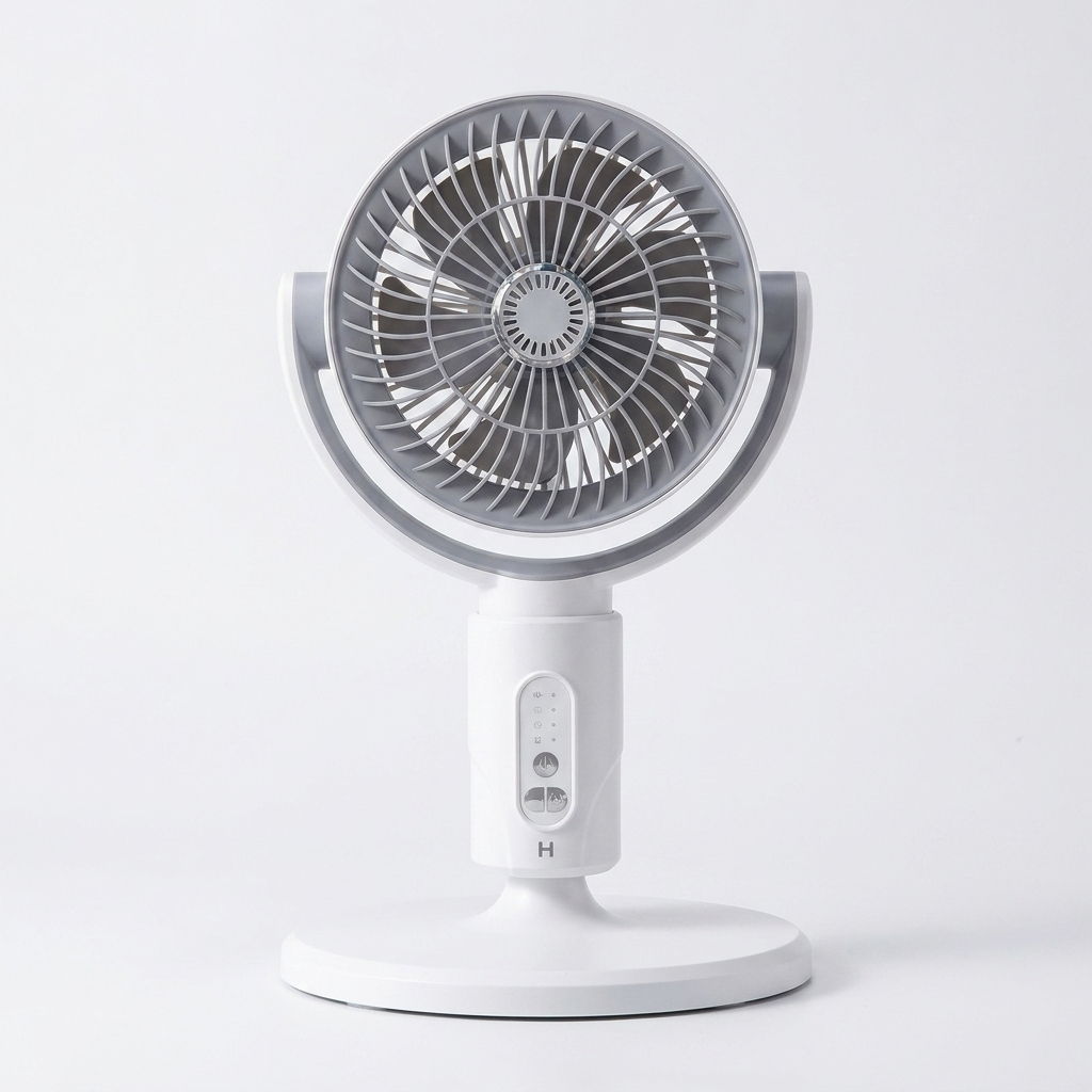 Staande Ventilator 10W met Afstandsbediening – 5 Snelheden Verstelbaar – Stil Bureau- en Woonkamerventilator voor Optimale Luchtstroom | Sulvida