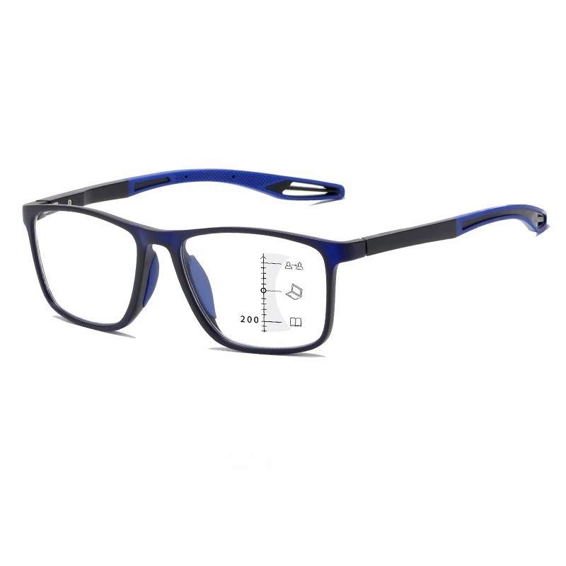 Progressieve Leesbril met Blauwe Lichtfilter voor Dagelijks Comfort – Ultralicht Frame 17 gram Unisex | Sulvida
