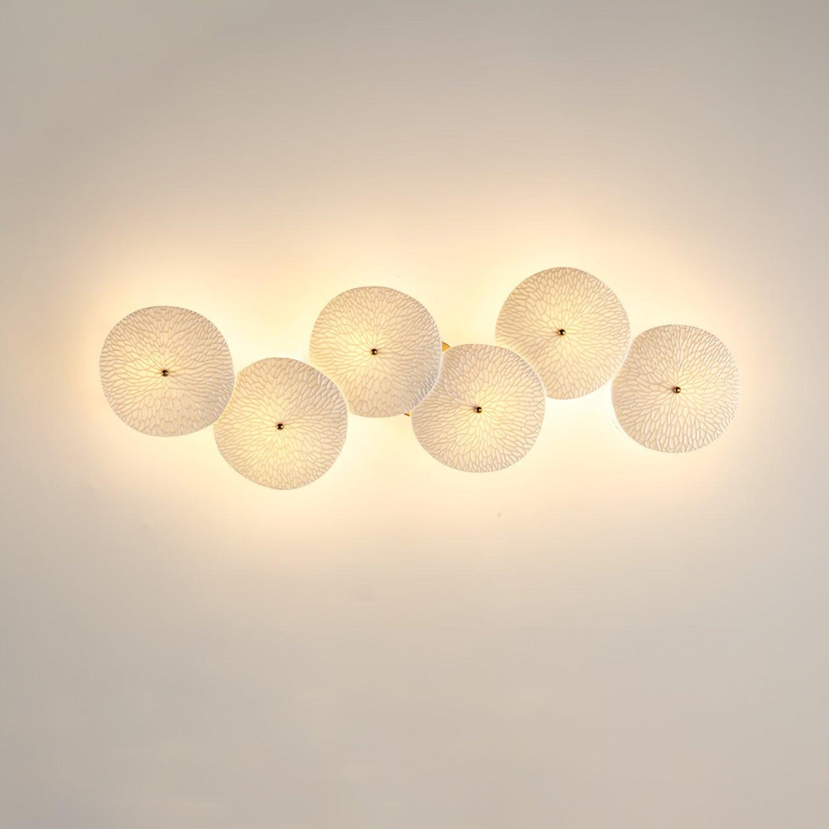 Wandlamp Keramiek Lotusbloem met Metalen Connector voor Slaapkamer Woonkamer Warm Licht Wandverlichting IP20 G4 | Sulvida