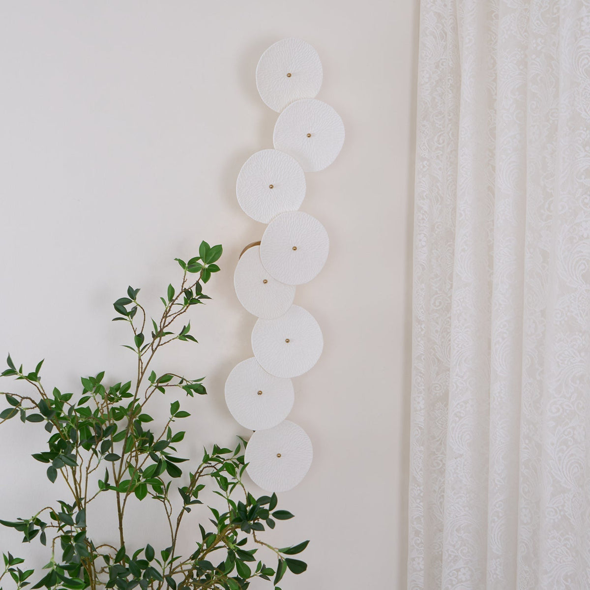 Wandlamp Keramiek Lotusbloem met Metalen Connector voor Slaapkamer Woonkamer Warm Licht Wandverlichting IP20 G4 | Sulvida