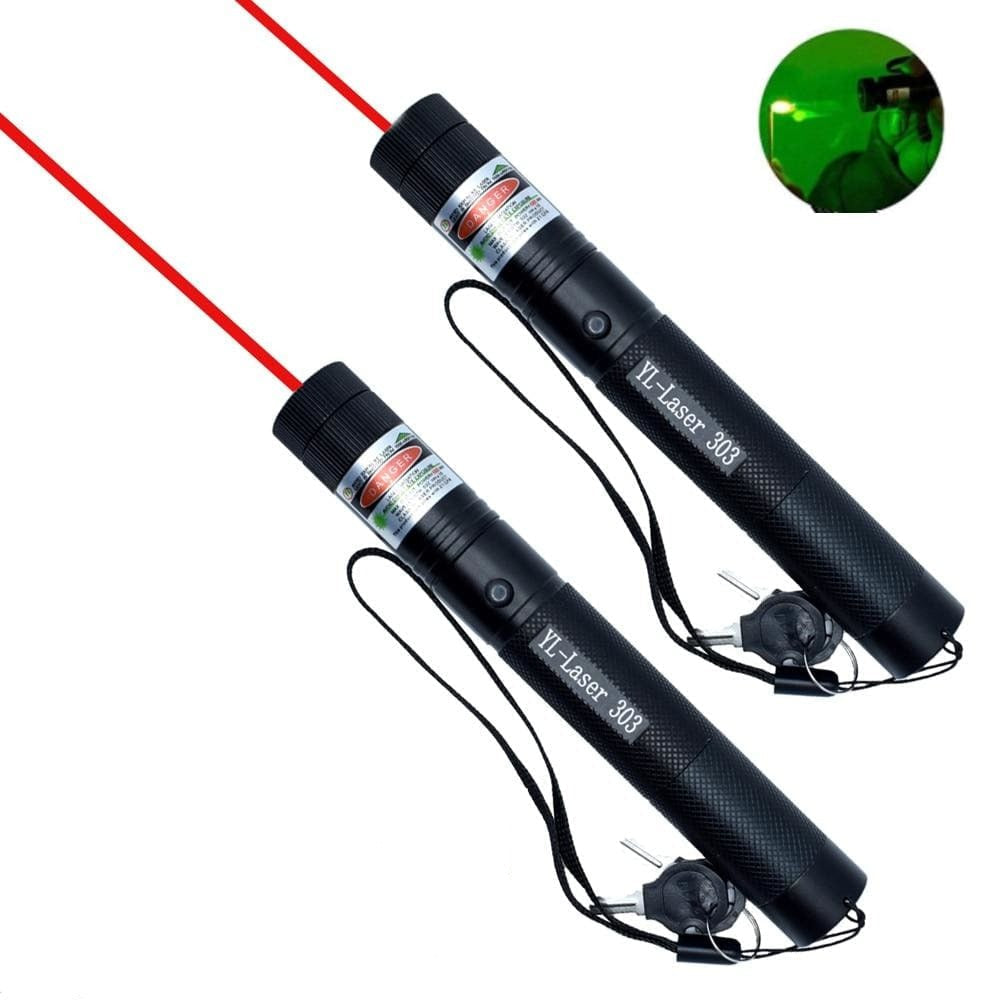 Laserpointer Groen en Rood Professionele Presentatietool Precisie Laserlicht Outdoor Zakformaat Vergadering | Sulvida