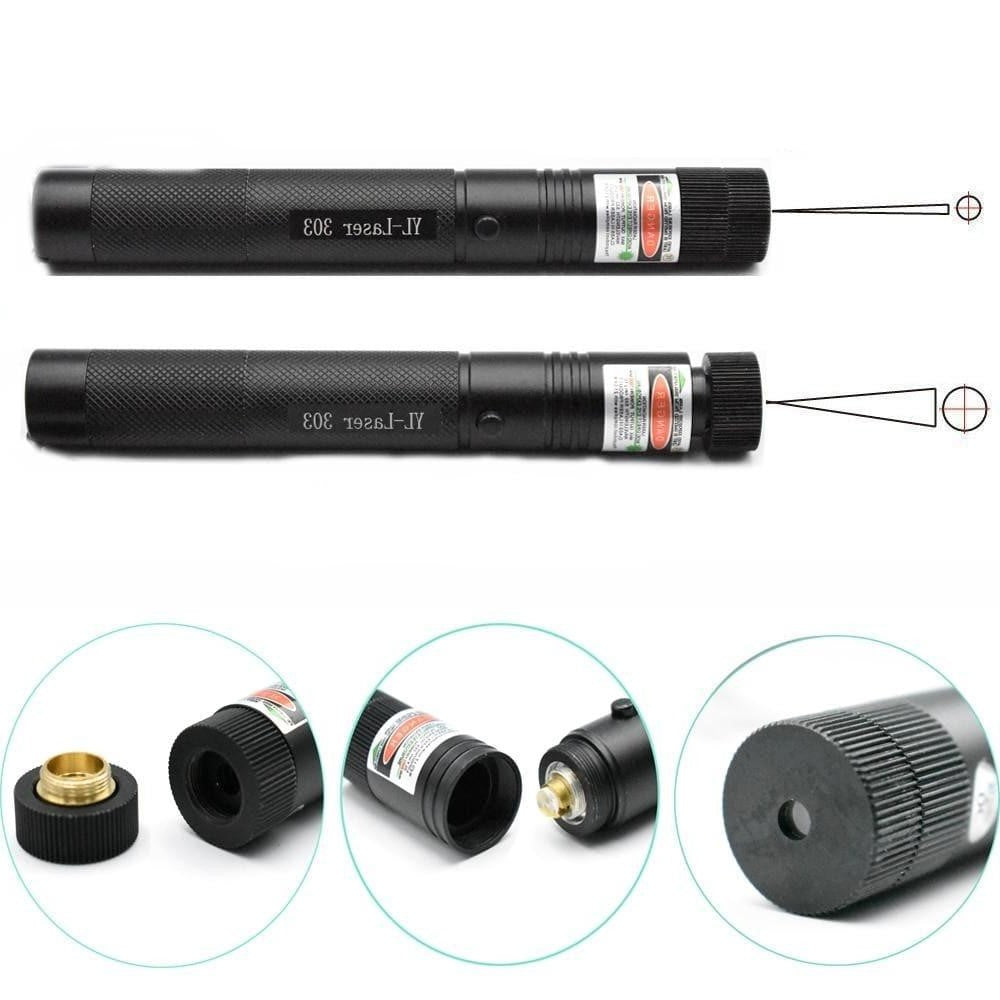 Laserpointer Groen en Rood Professionele Presentatietool Precisie Laserlicht Outdoor Zakformaat Vergadering | Sulvida
