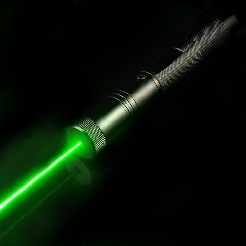 Verstelbare Laserpointer 10 km Bereik Groen Aluminium Laser Astronomie Presentatie met Oplaadbare Accu | Sulvida