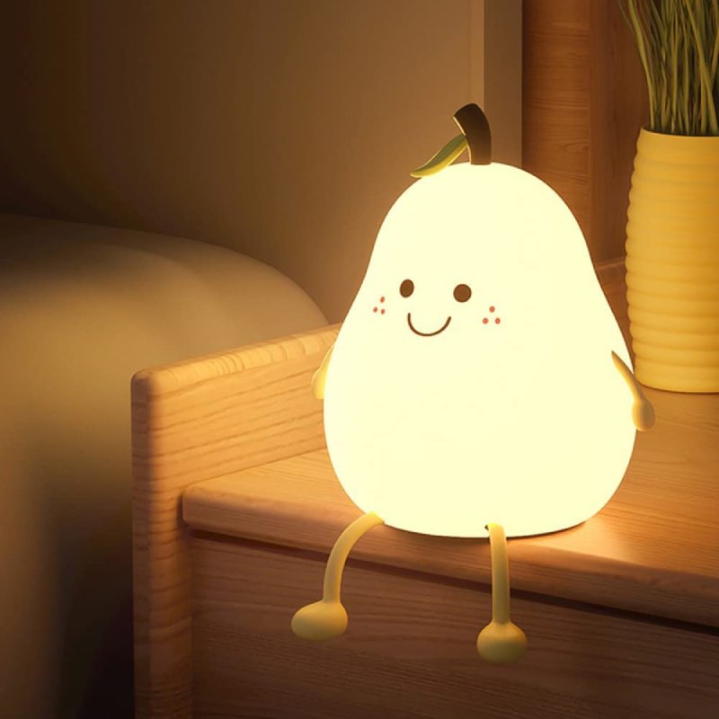 Siliconen kindernachtlampje met dimbaar warm licht dierenontwerp USB-oplaadbaar tijdschakelaar slaapkamer | Sulvida