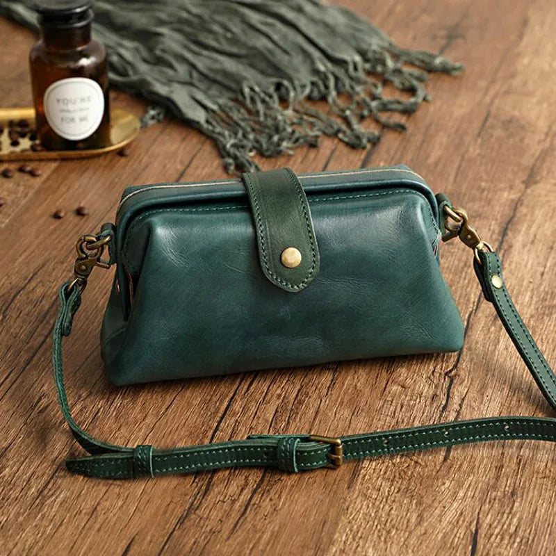 Crossbody-tas Kunstleer Compacte Schoudertas Café Zwart Groen Rood Geel 22×12×6 cm Stijlvolle Draagtas | Sulvida