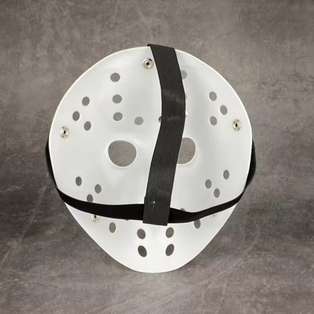 Horrormasker Volwassenen Wit EVA Cosplay Halloween Feestmasker Verkleedaccessoire Griezelig Themafeest Party | Sulvida