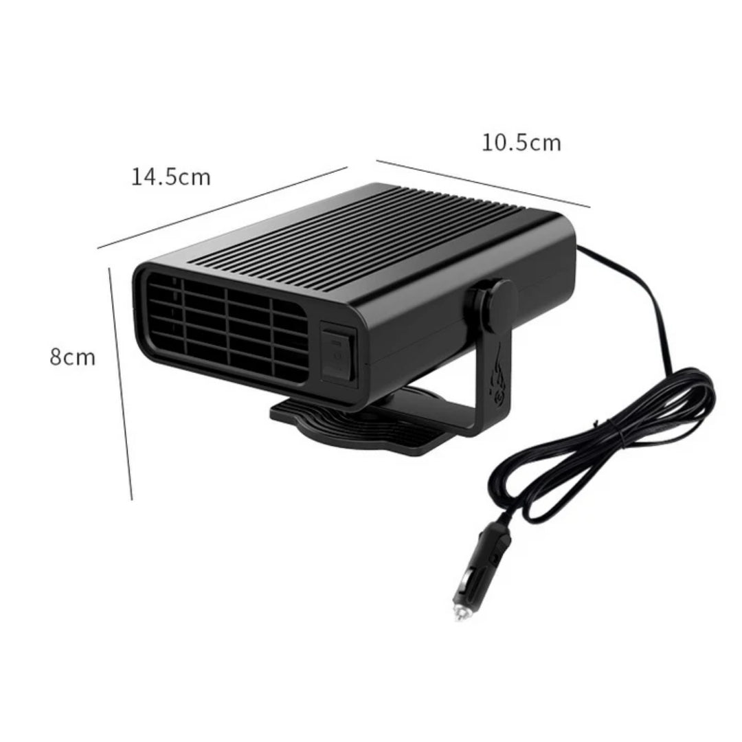 Compacte Autoverwarmer 12V 24V Verwarmingsventilator Ontdooien Voorruit Wintercomfort Snelle Opwarming Auto | Sulvida