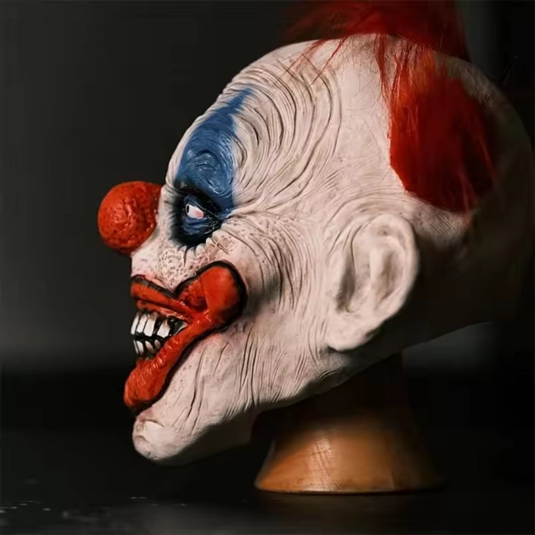 Horrormasker Lachende Clown Latex Volledig Gezicht Halloween Feestmasker Cosplay Kostuum Griezel Accessoire | Sulvida