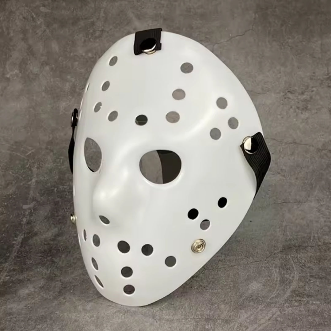 Horrormasker Volwassenen Wit EVA Cosplay Halloween Feestmasker Verkleedaccessoire Griezelig Themafeest Party | Sulvida