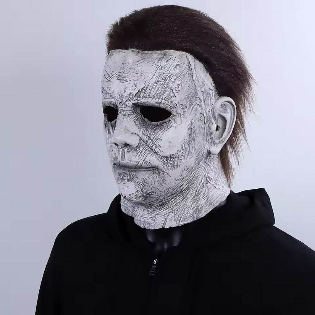 Horrormasker Latex Volwassenen Unisex Halloween Carnaval Cosplay Griezelmasker Bloederig Realistisch Verkleedmasker | Sulvida