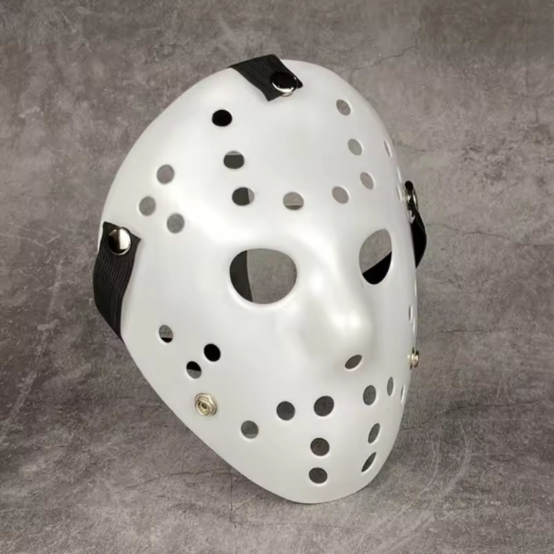 Horrormasker Volwassenen Wit EVA Cosplay Halloween Feestmasker Verkleedaccessoire Griezelig Themafeest Party | Sulvida