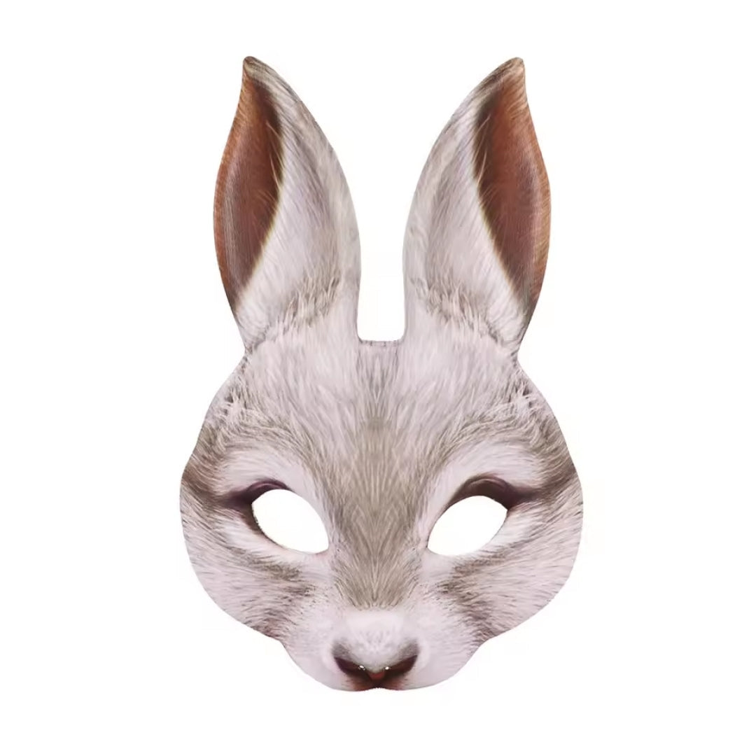 Dierenmasker Halfgezicht 3D Foam Design voor Feest Themafeesten Carnaval Kinderfeestjes Meerdere Dierenmotieven | Sulvida
