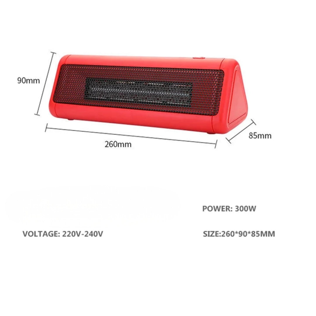Compacte Elektrische Kachel 300W Bureau Verwarming PTC Technologie Stil Gebruik Automatische Beveiliging | Sulvida