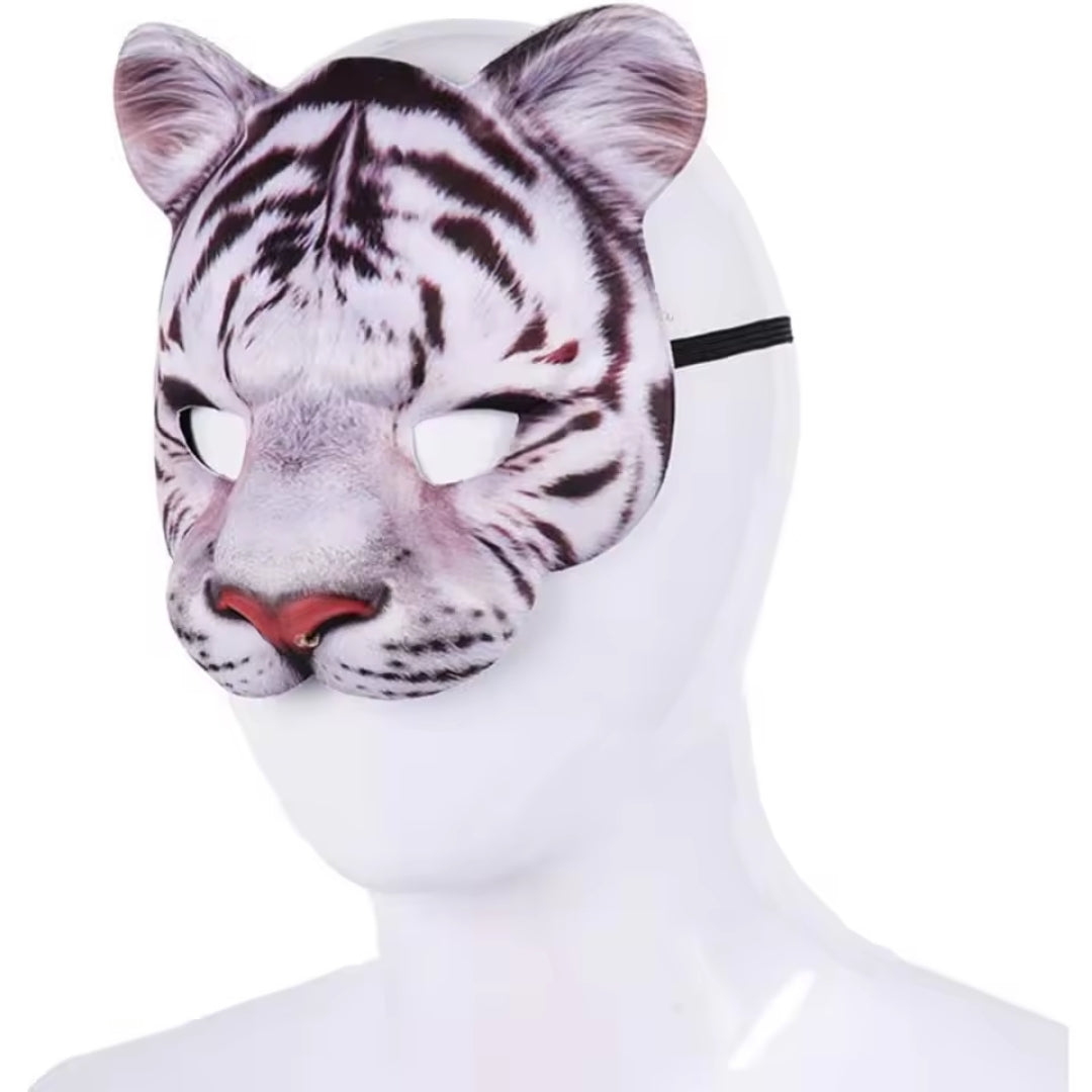 Dierenmasker Halfgezicht 3D Foam Design voor Feest Themafeesten Carnaval Kinderfeestjes Meerdere Dierenmotieven | Sulvida