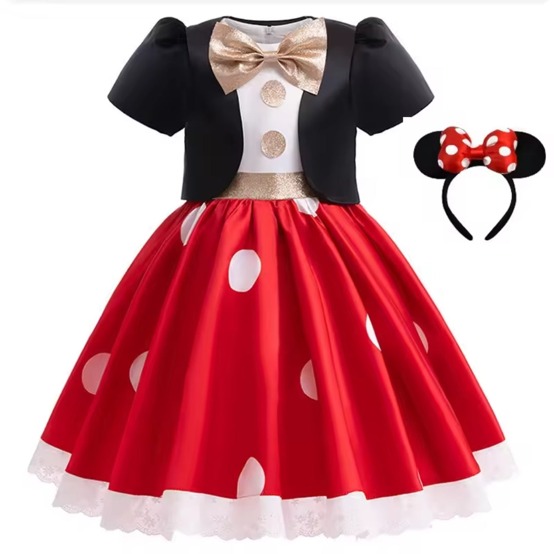 Tekenfilm Verkleedpak Kind Stippenprint Polyester Cosplay Feestkleding Halloween Carnaval Optocht Kostuum | Sulvida