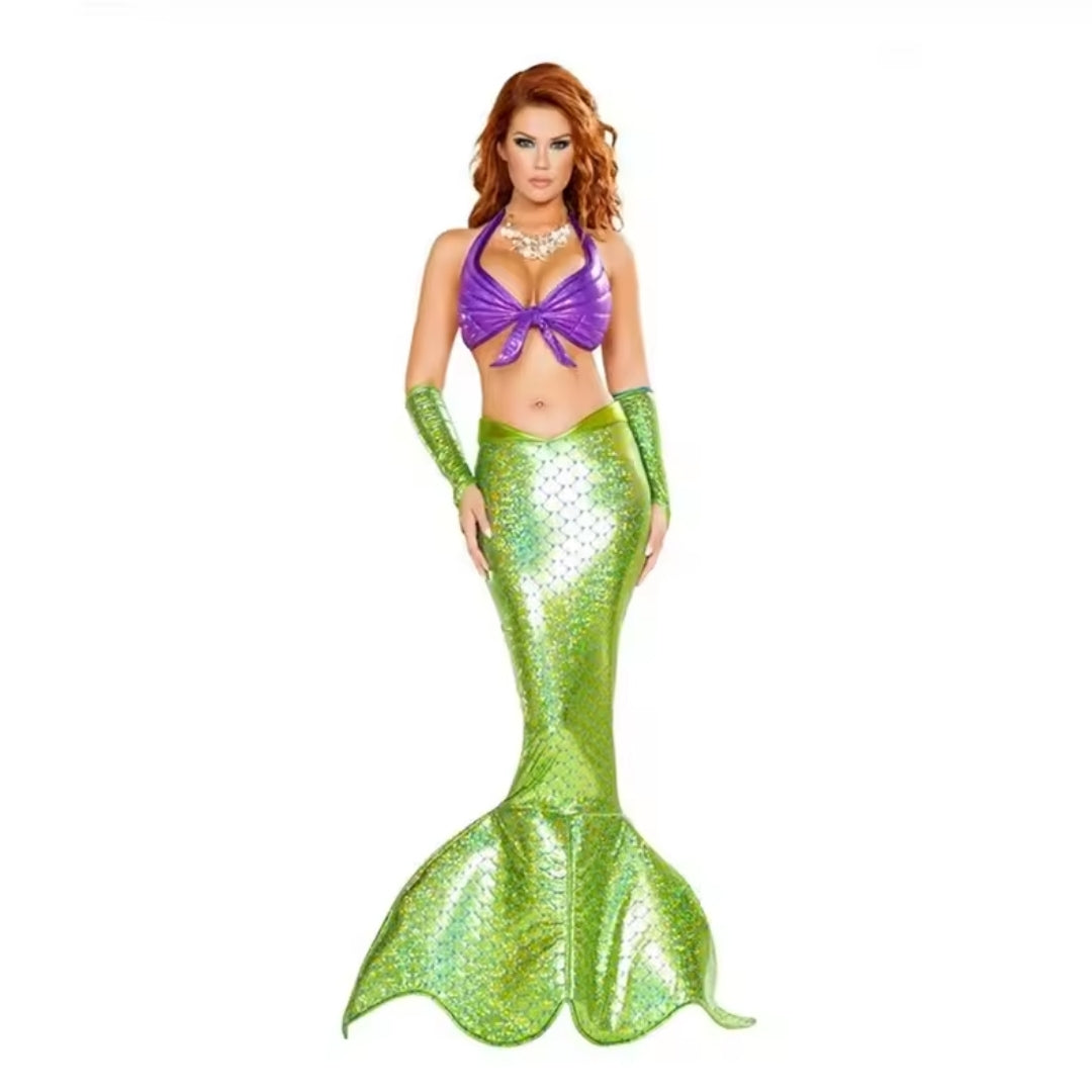 Zeemeermin Prinsessenjurk Polyester Cosplay Verkleedkostuum Halloween Carnaval Feest Themafeest Kinderen | Sulvida