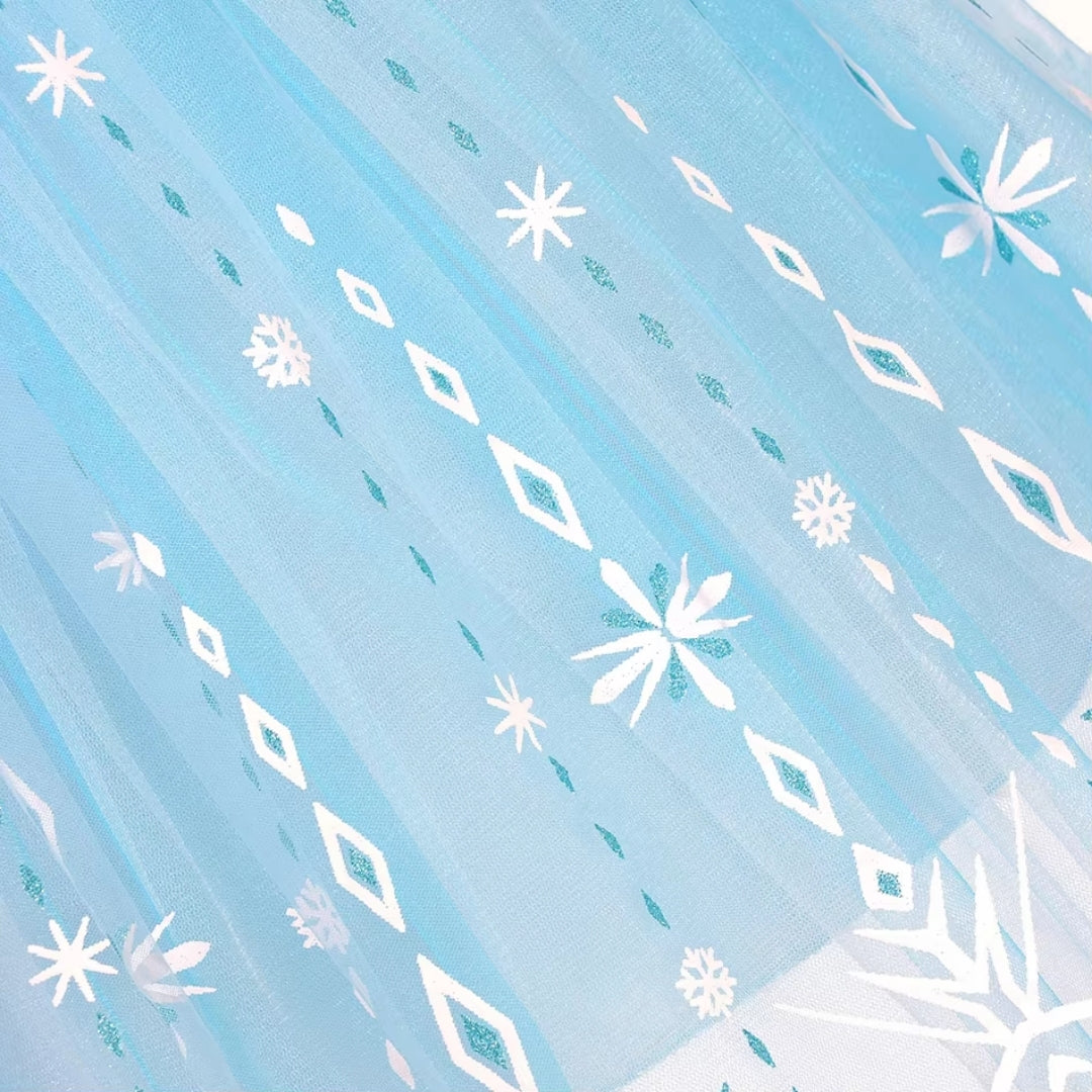 Sneeuwprinses Verkleedjurk Meisjes IJskoningin Kostuum Feestjurk Halloween Carnaval Cosplay Prinsessenjurk | Sulvida