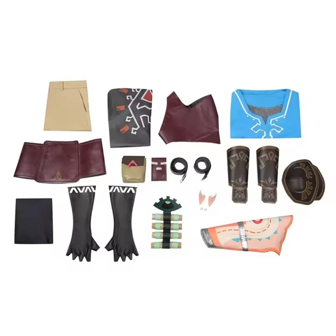 Avonturier Cosplay Outfit Kinderen Compleet 3-delig Set Polyester Verkleedkleding Themafeest Carnaval | Sulvida