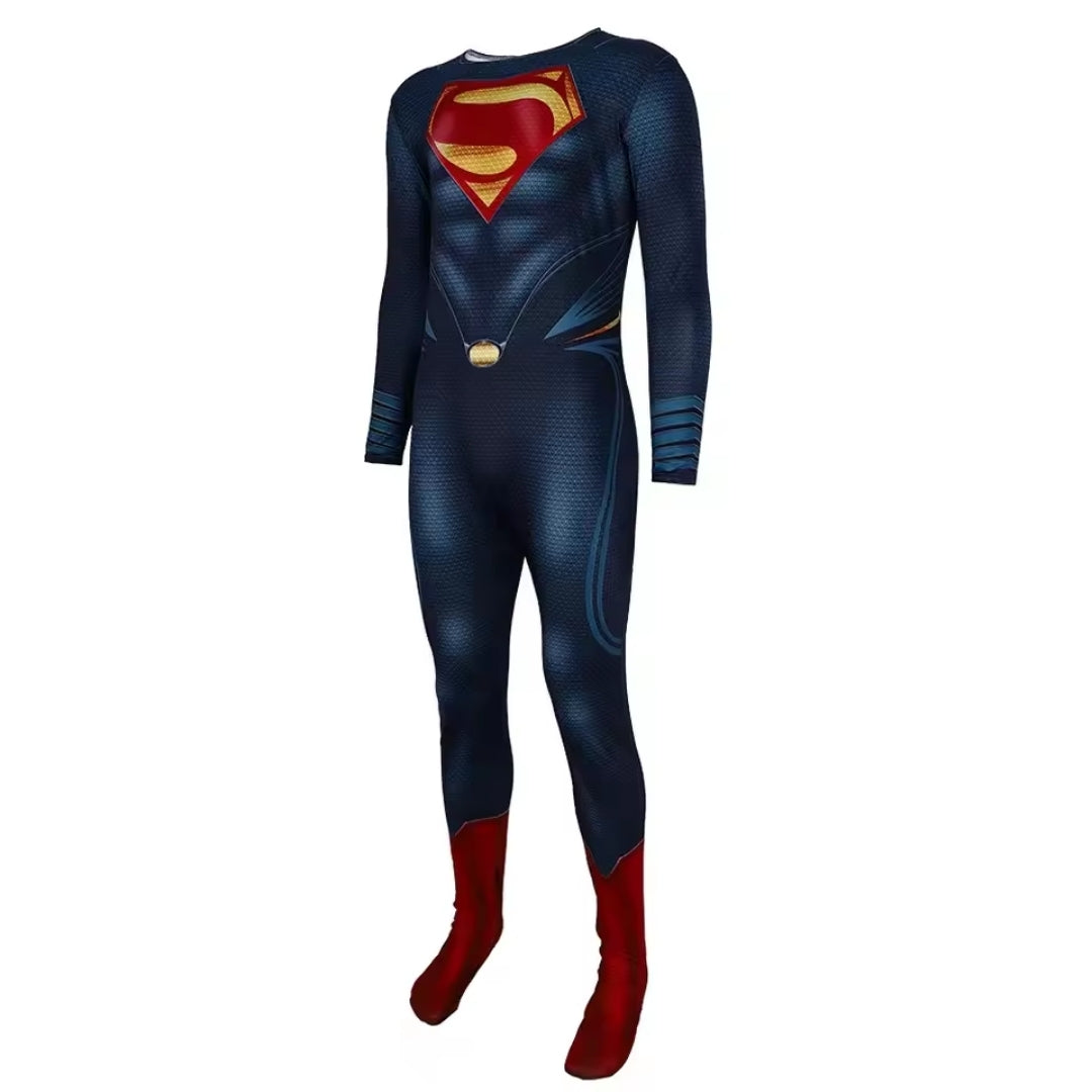 Superheldenpak met Cape voor Jongens Meisjes en Volwassenen Verkleedkleding Feestoutfit Cosplay Jumpsuit | Sulvida