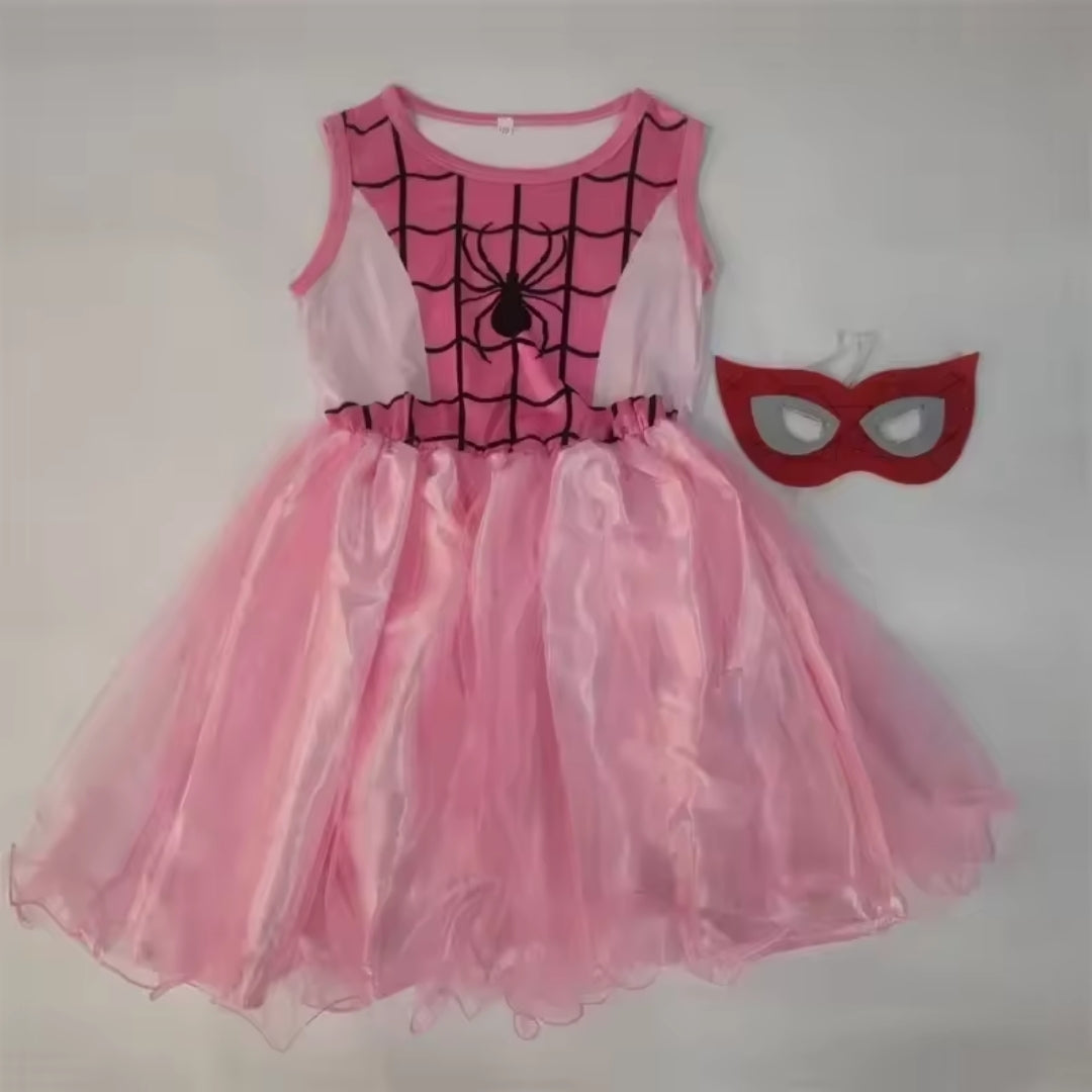 Superheldenkostuum Kind Spinnenprint Uniseks Verkleedkleding Feest Halloween Carnaval Polyester Maskerade | Sulvida