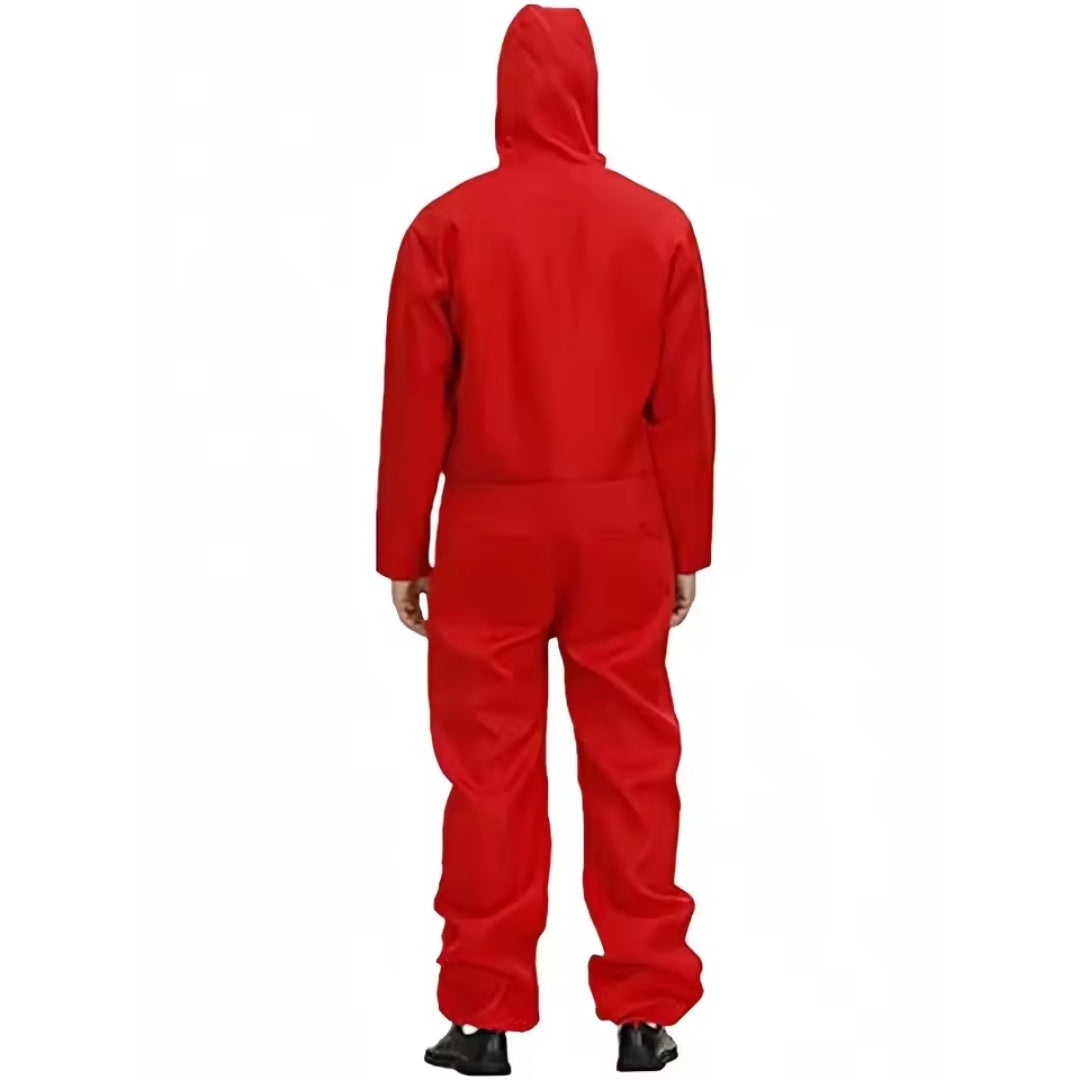 Cosplay Jumpsuit Dames Rood Lang Volledig Verkleedpak Themafeest Halloween Carnaval Lange Mouwen Kostuum | Sulvida