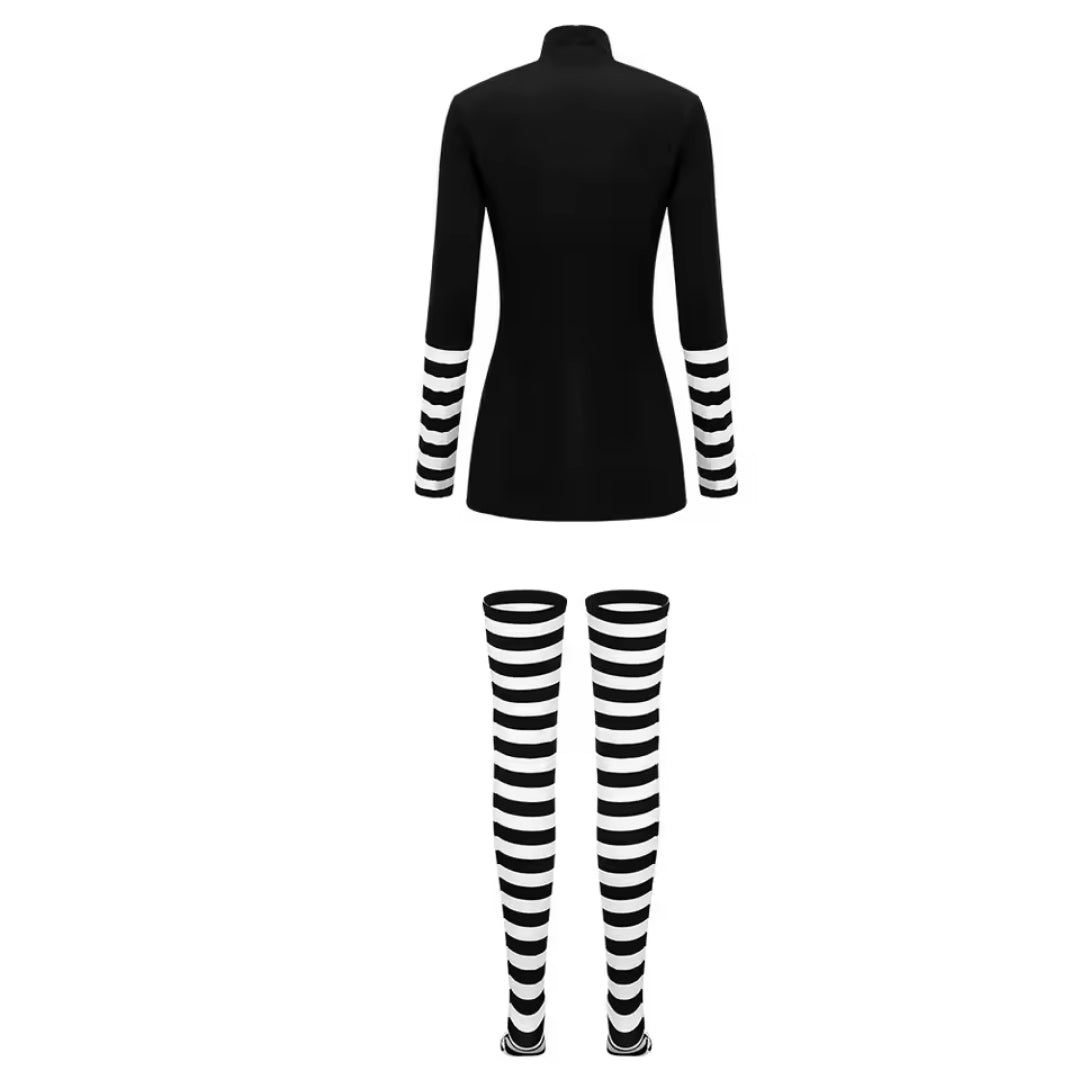 Horror Cosplay Outfit Volwassenen Gebreide Polyester Complete Verkleedset Themafeest Halloween Carnaval | Sulvida