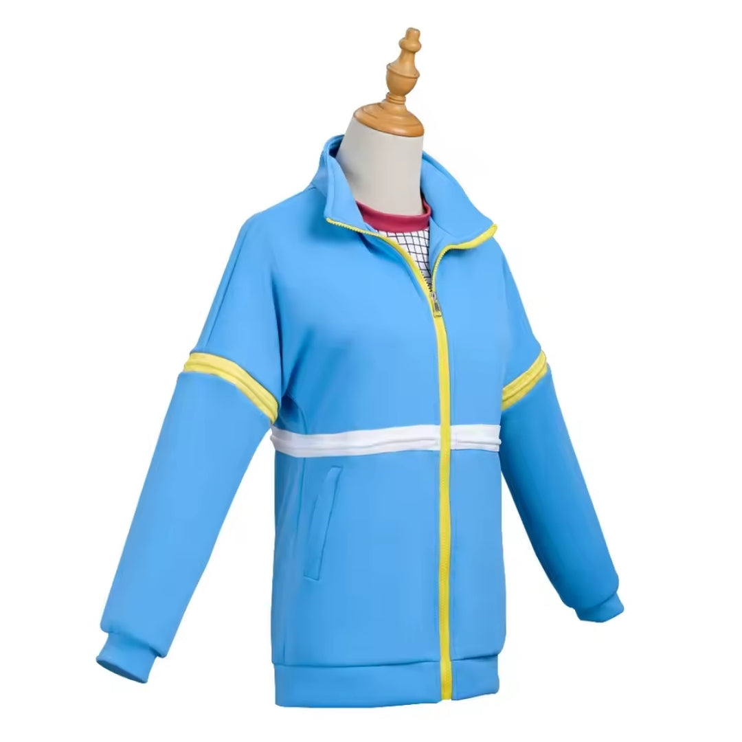 Cosplayoutfit Jaren 80 Karakter Uniseks 3-Delig Hoodie Broek Sweatshirt Halloween Feest Verkleed Streetwear | Sulvida