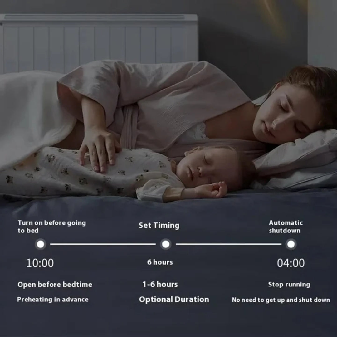 Wandventilator met Keramische Verwarming 2000W Afstandsbediening Timer Klimaatbeheersing voor Woonkamer | Sulvida