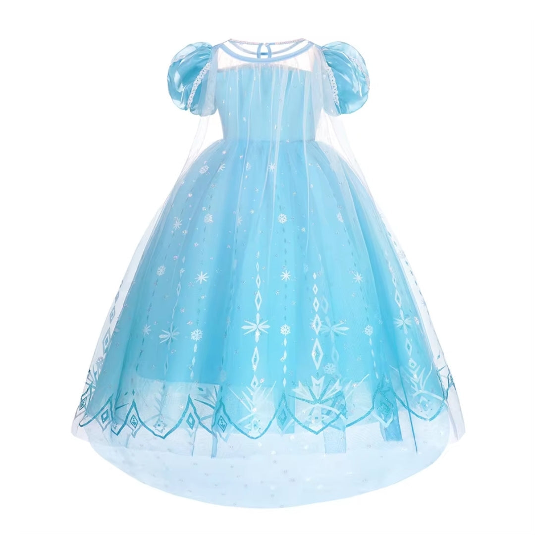 Sneeuwprinses Verkleedjurk Meisjes IJskoningin Kostuum Feestjurk Halloween Carnaval Cosplay Prinsessenjurk | Sulvida