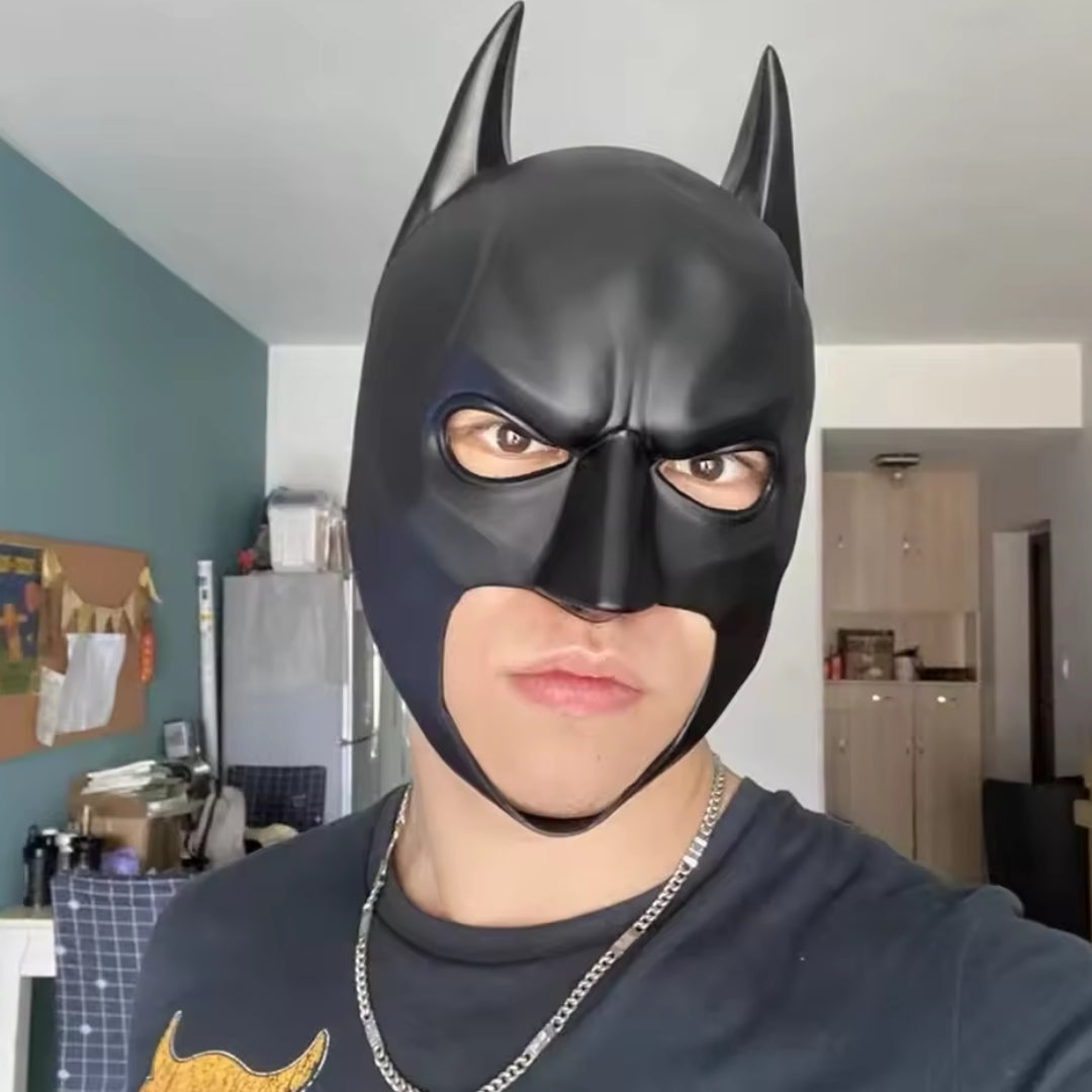Vleermuis Cosplaymasker voor Volwassenen Latex Superhelden Karaktermasker Halloween Carnaval Feest Kostuum | Sulvida