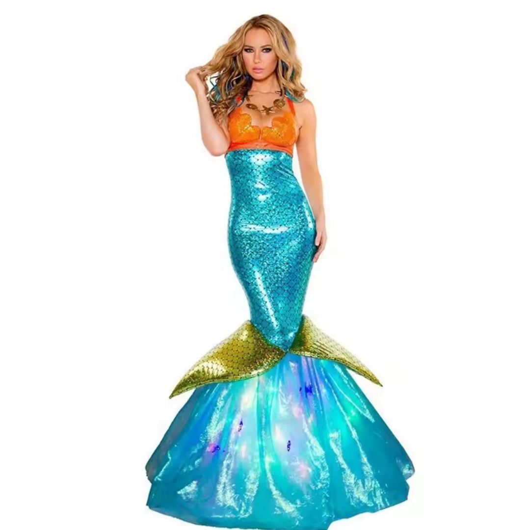 Zeemeermin Prinsessenjurk Polyester Cosplay Verkleedkostuum Halloween Carnaval Feest Themafeest Kinderen | Sulvida