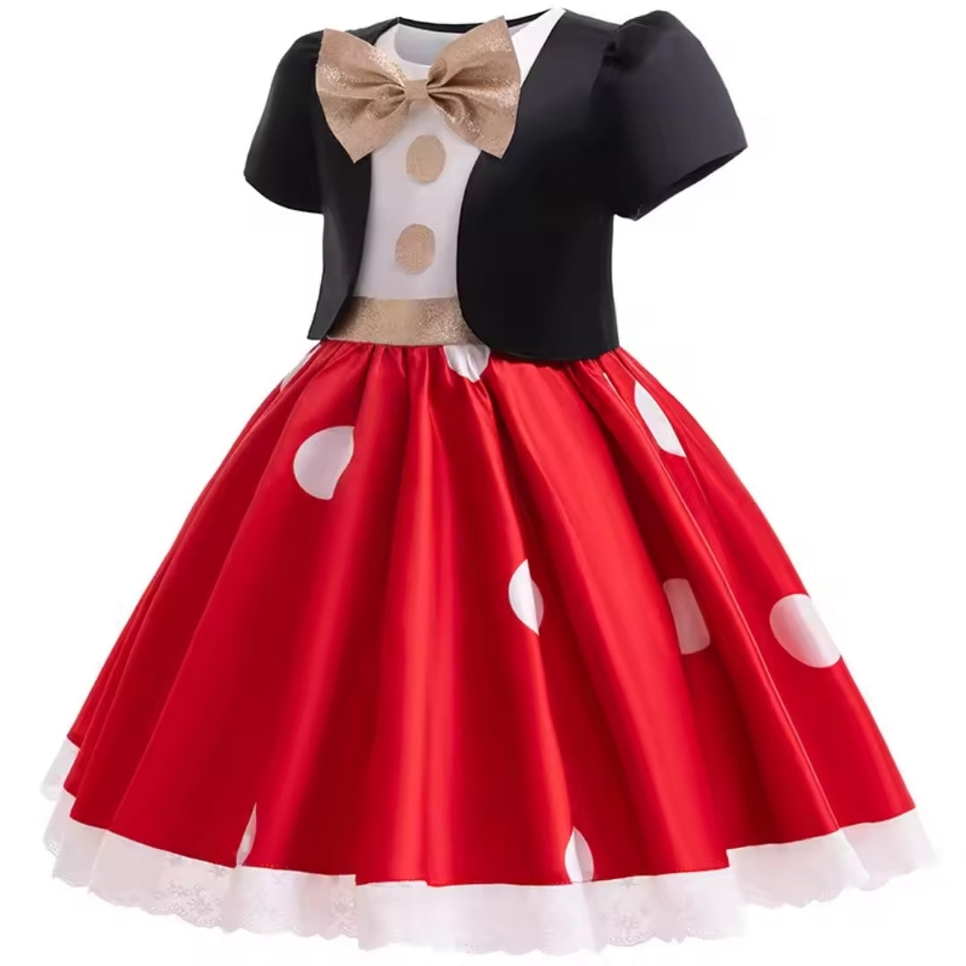Tekenfilm Verkleedpak Kind Stippenprint Polyester Cosplay Feestkleding Halloween Carnaval Optocht Kostuum | Sulvida