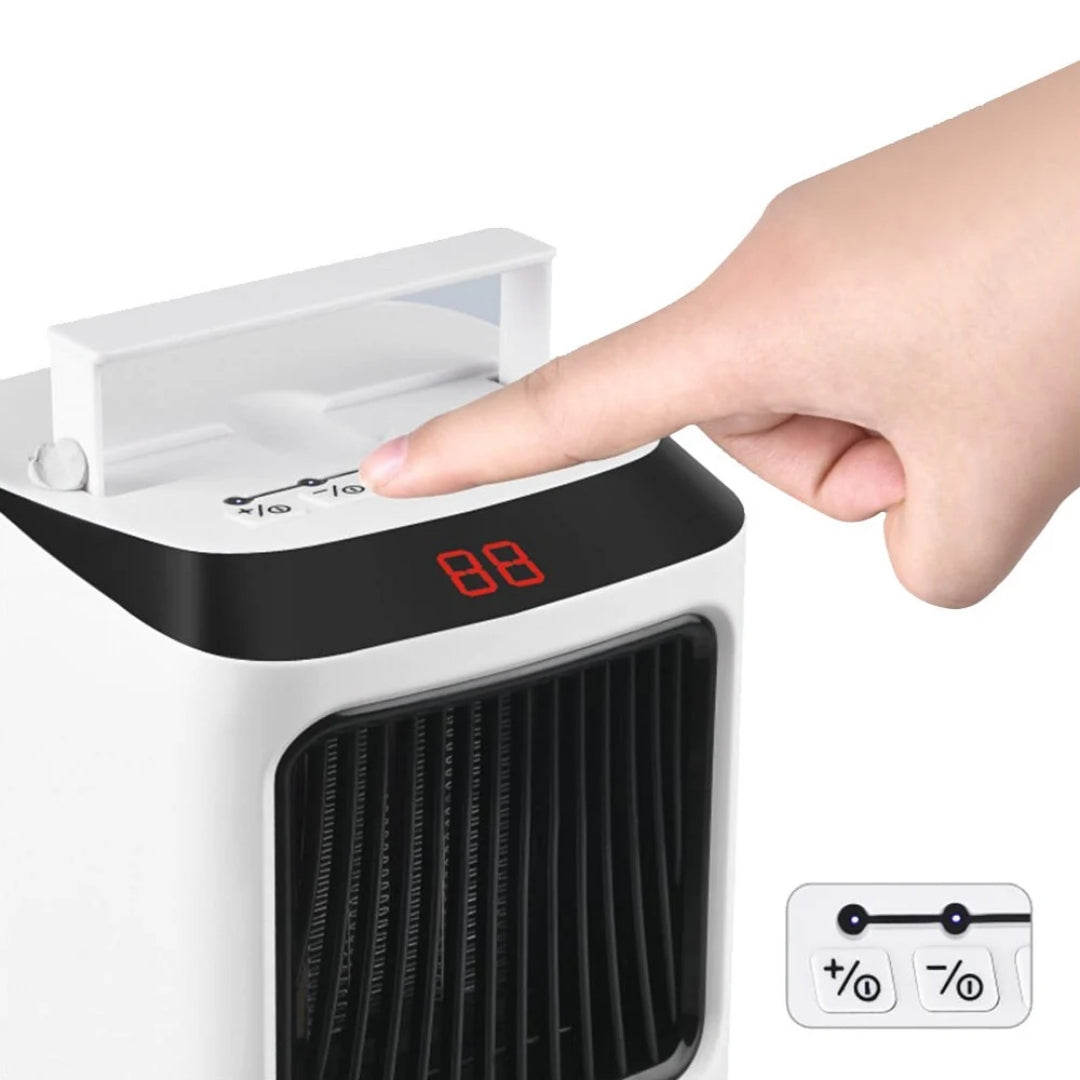 Compacte Bureauverwarming 50W Keramisch Stil Gebruik Afstandsbediening Persoonlijke Warmte Kantoor Slaapkamer | Sulvida