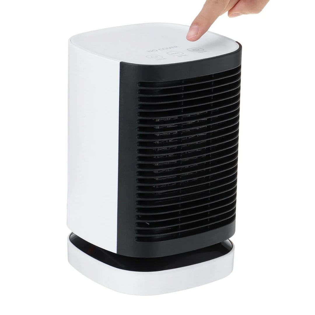 Compacte Ventilatorkachel 950W met Kantelsensor en Oscillatie voor Flexibele Warmteverdeling in Huis | Sulvida