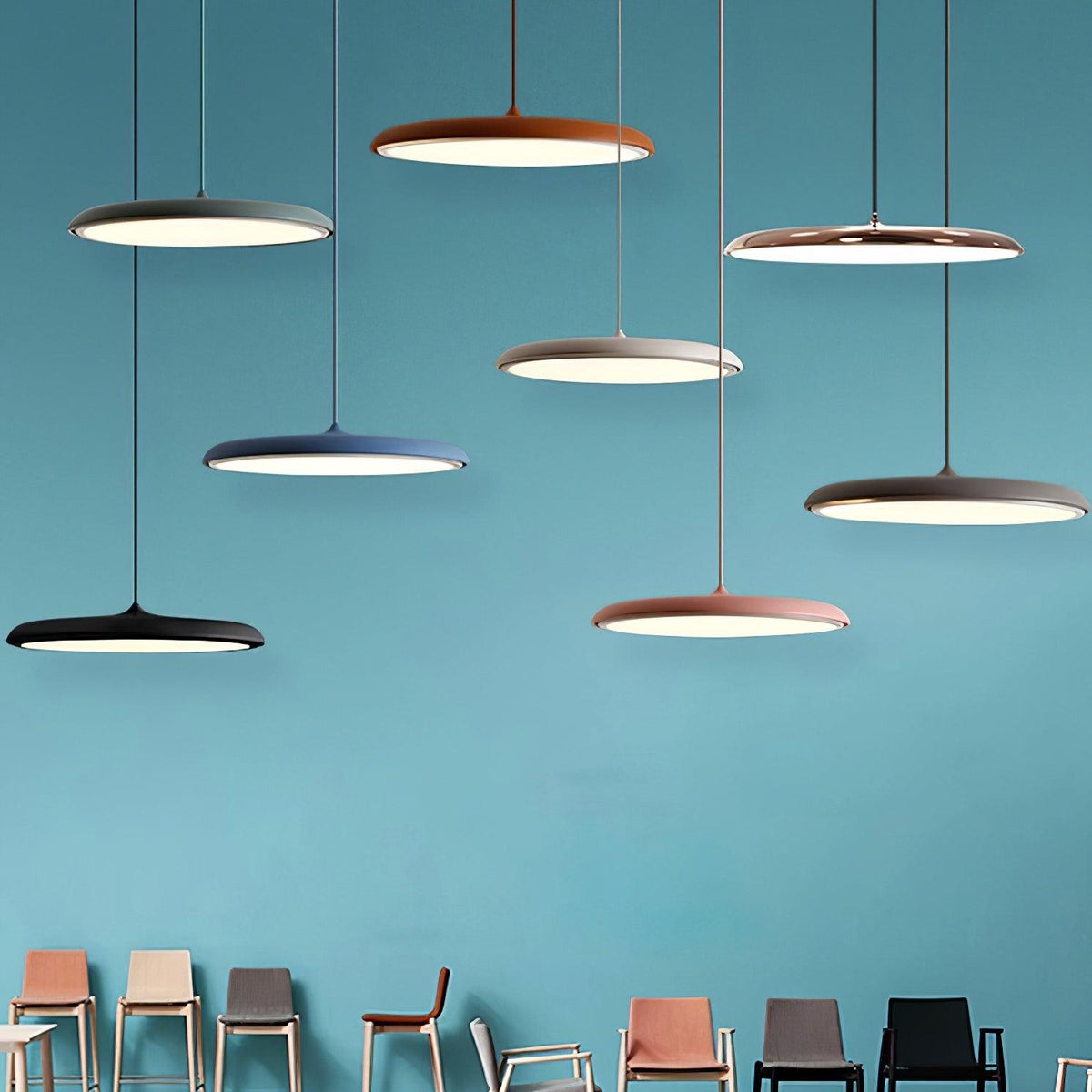Hanglamp Macaron Stijl Metaal Acryl Dimbaar LED Eetkamer Keukeneiland Woonruimte Slaapkamer Warm Licht | Sulvida
