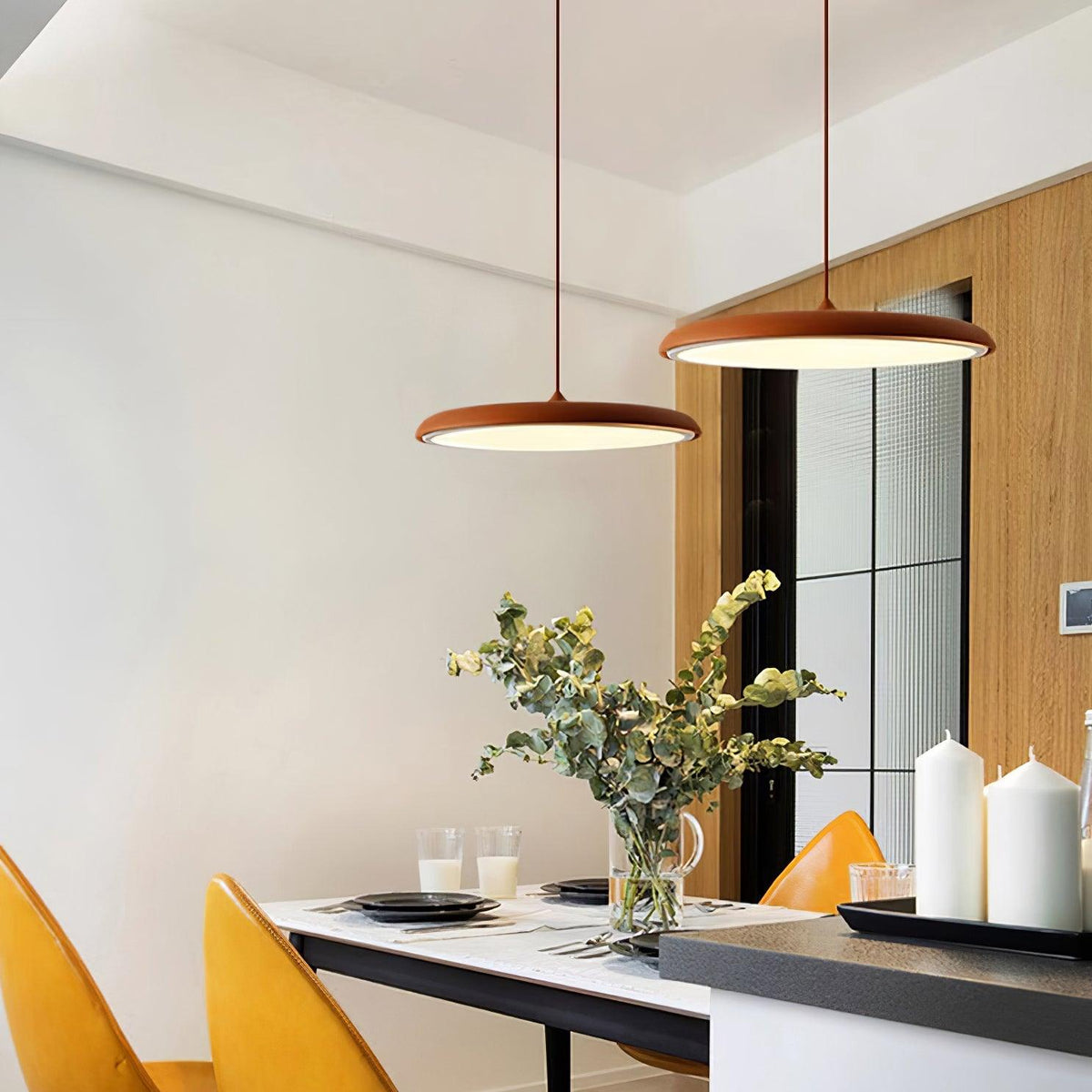 Hanglamp Macaron Stijl Metaal Acryl Dimbaar LED Eetkamer Keukeneiland Woonruimte Slaapkamer Warm Licht | Sulvida